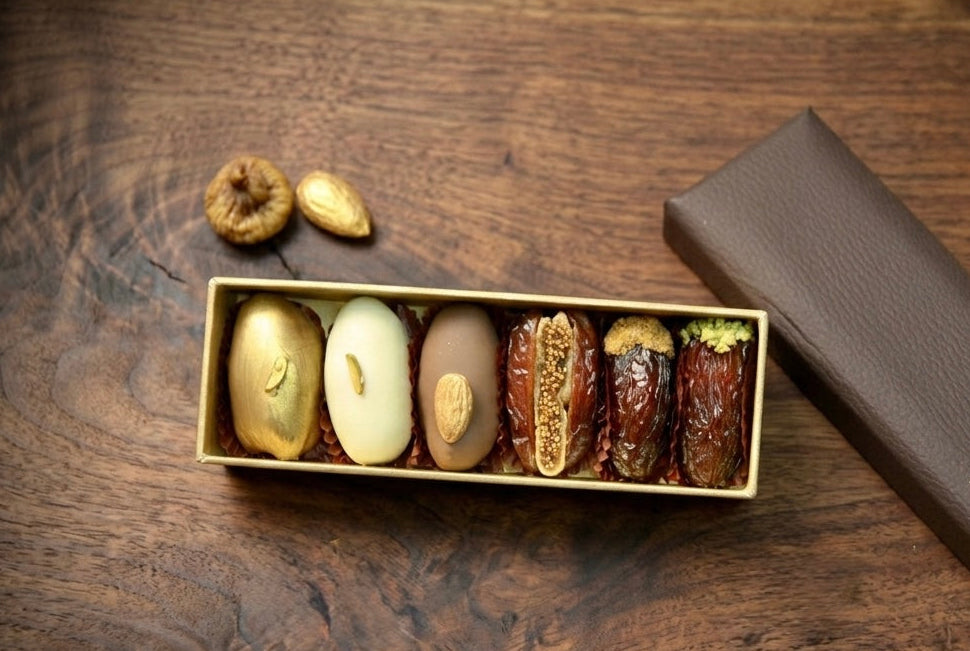 Royal Mix Set | Luxury Medjool Dates & Belgian Chocolate Gift
